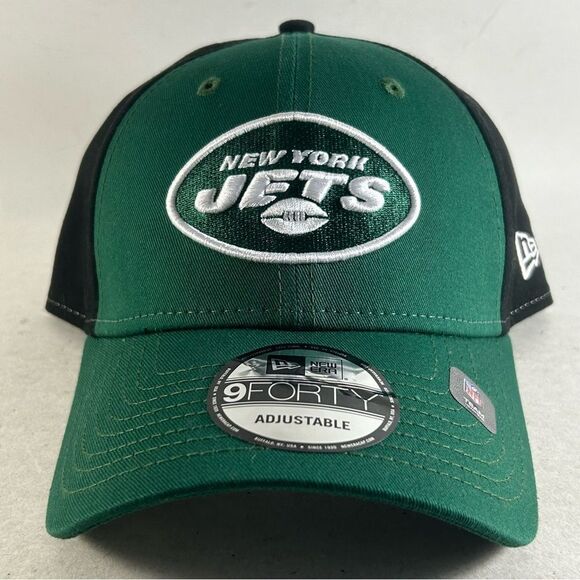 New York Jets New Era Hat Adjustable Snapback Green Size OSFM - Picture 1 of 6